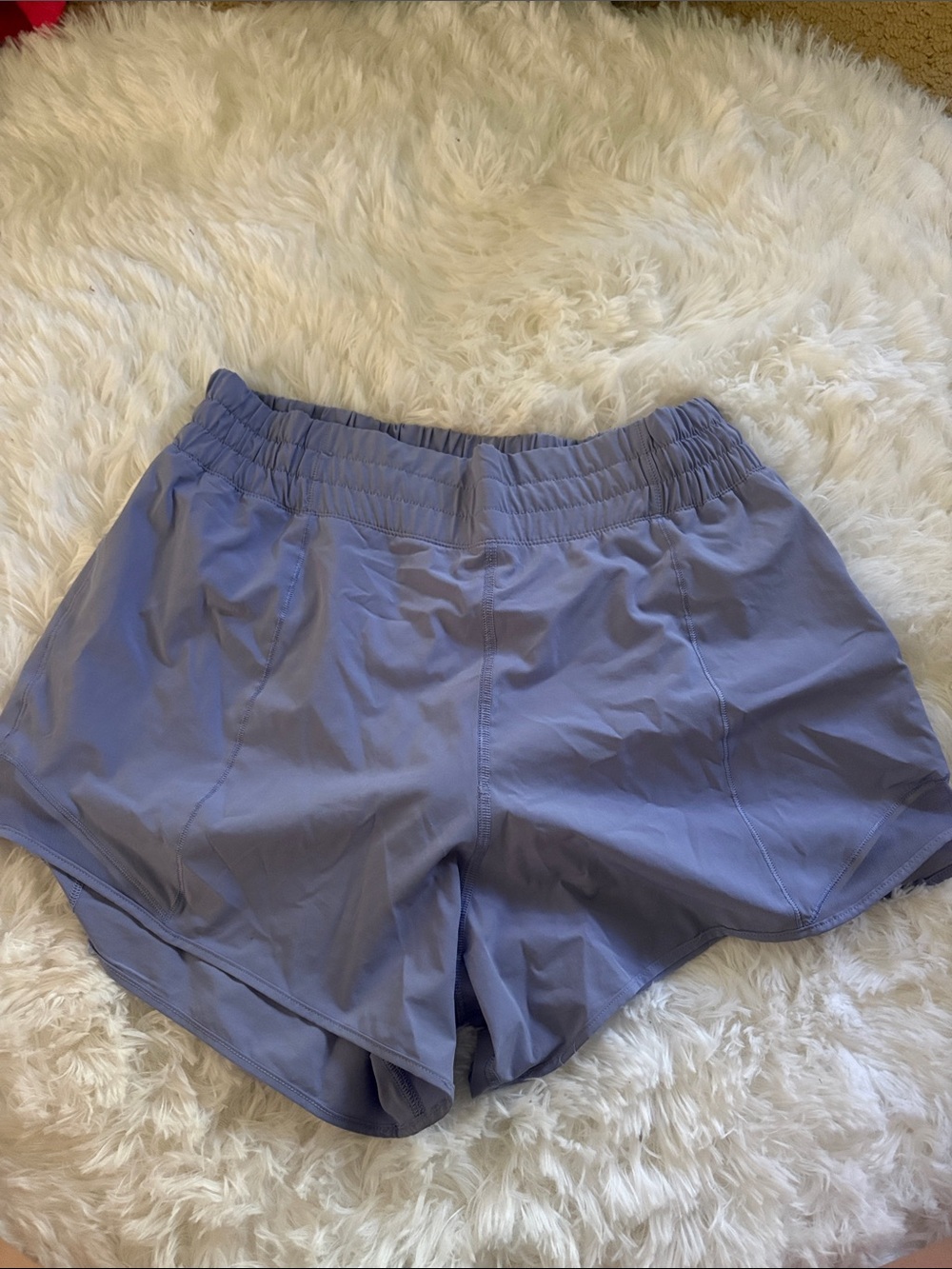 lululemon athletica Lavender Athletic Shorts high rise 4”
